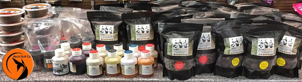 The Hook Bait Company Products - Boilies, Gloop bait dios, Paste, Boosted Hookbaits and more!
